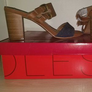 Aerosoles Denim Sandals - Size 9 M - New in box
